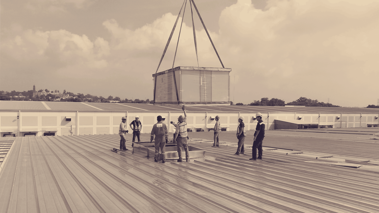 Trabajos de HVAC para nave industrial