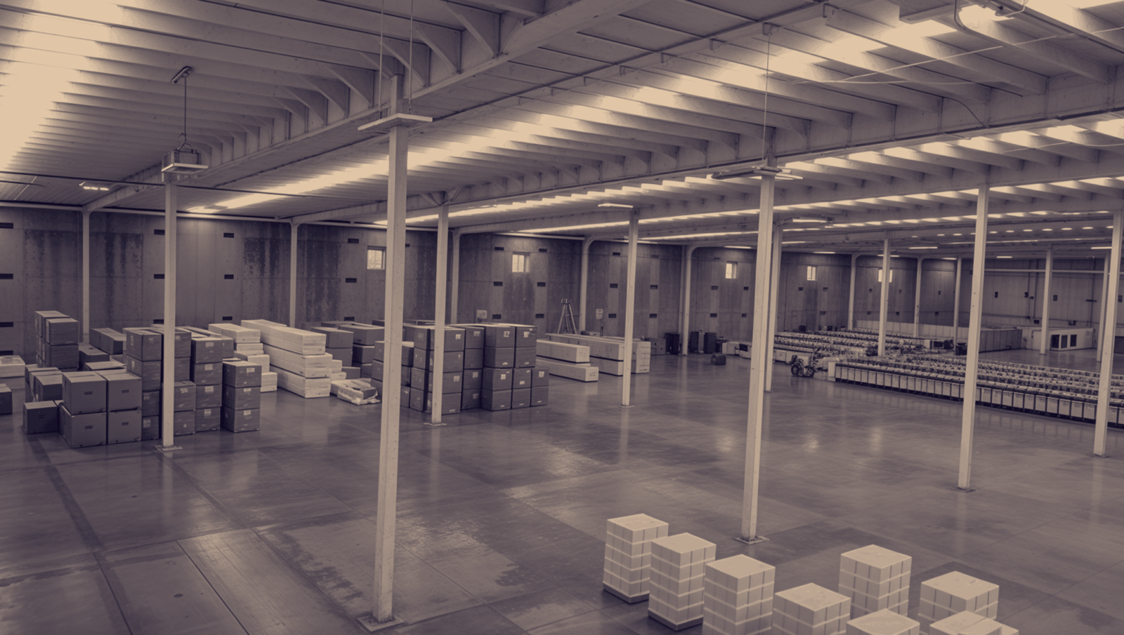 Interior de área de producción