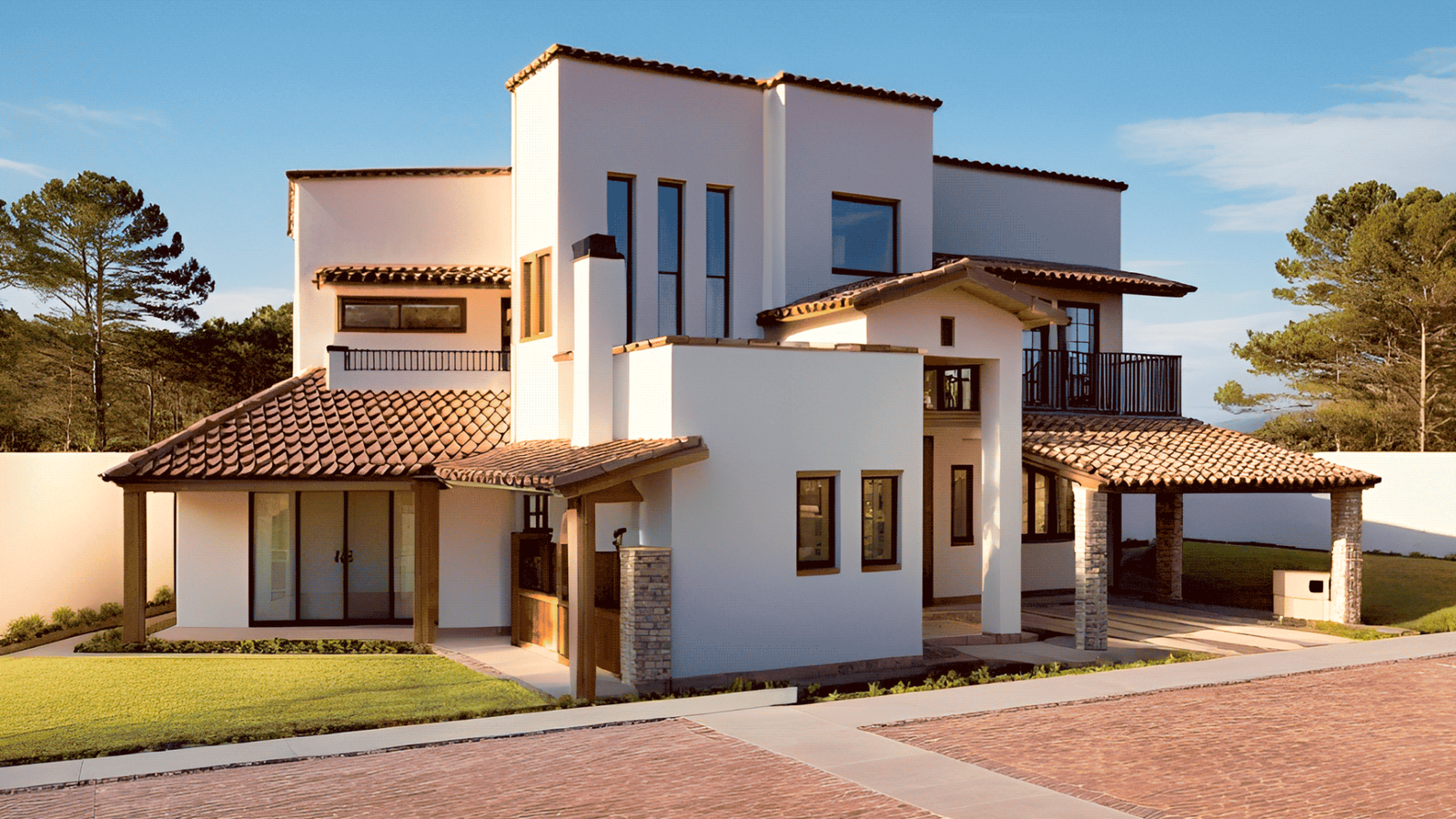 Diseño exterior de proyecto Casa Maderas